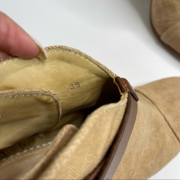 RAG & BONE Harrow Canvas Ankle Boots - Picture 5 of 13